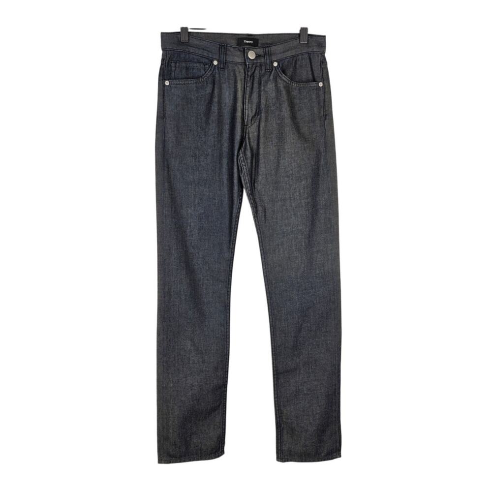 THEORY MEN’S HAYDIN JE-Z JEANS – SIZE 28 – WASHED INDIGO – LASORDA – NWT